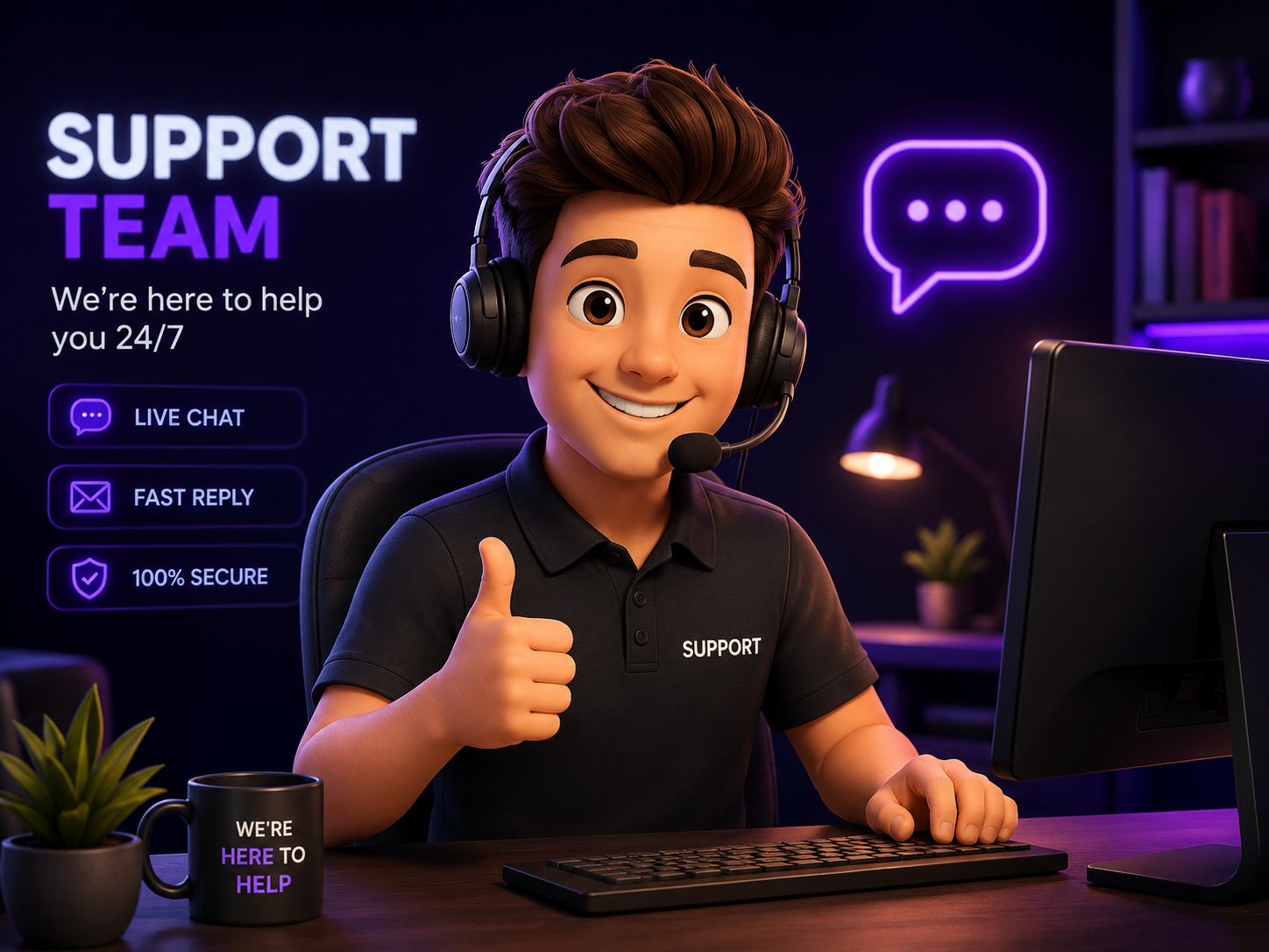 24/7 Support